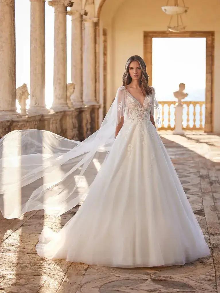 How to choose a wedding gown that matches your venue Image