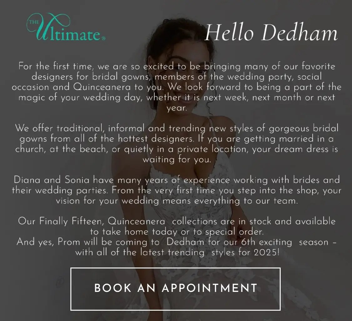 Dedham mobile banner