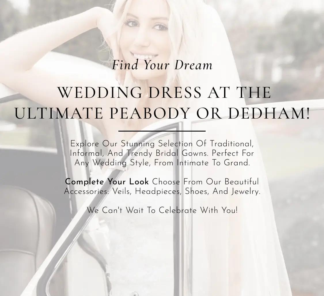 Wedding dresses at The Ultimate Prom and Bridal
