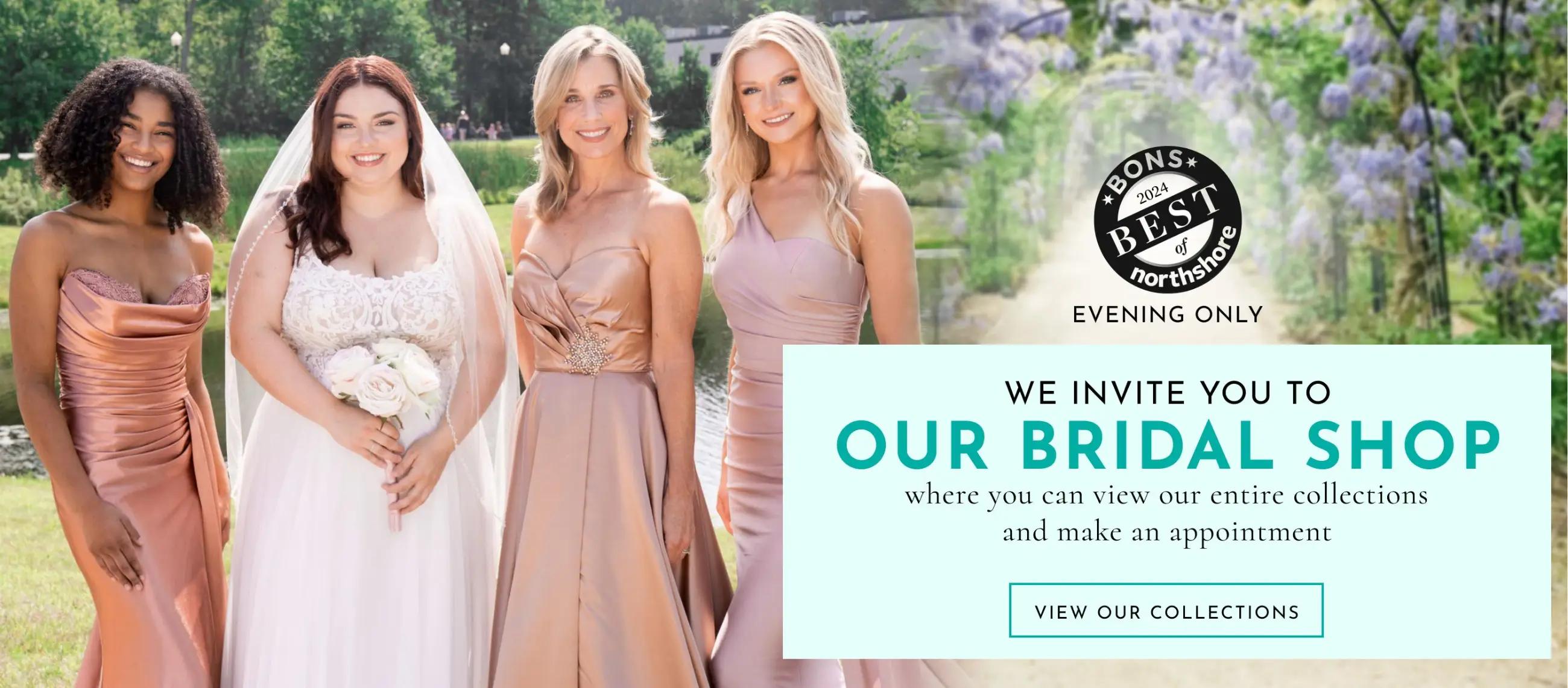 The Ultimate Bridal & Prom Dress Store  Massachusetts Bridal, Prom &  Special Occasion Dresses