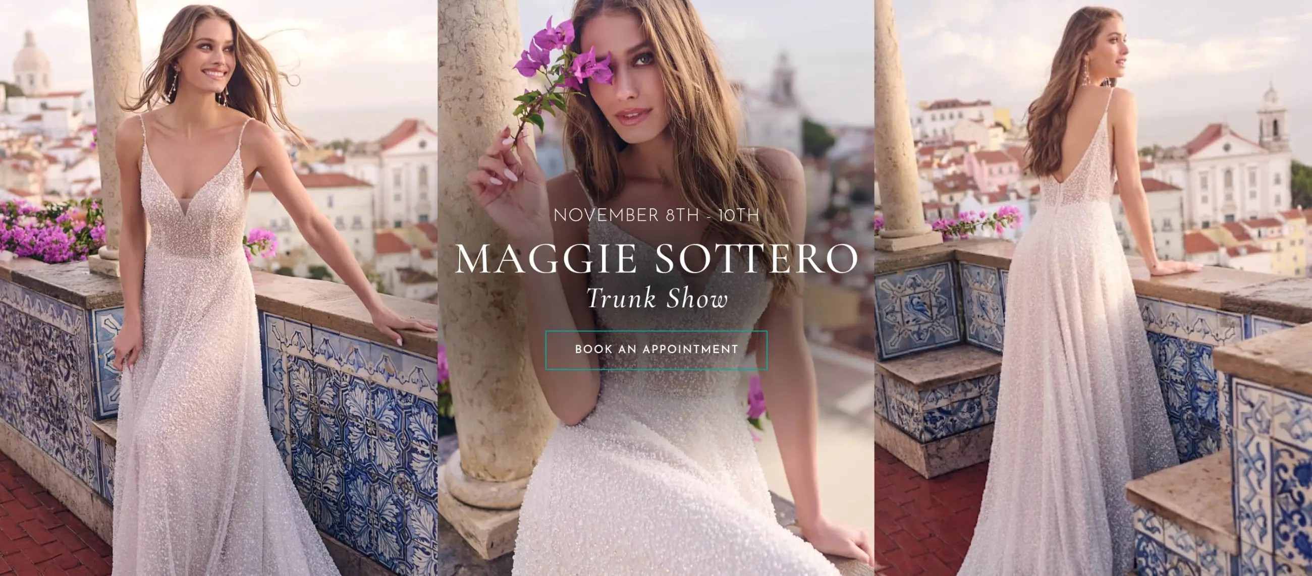 Maggie Sottero trunk show at the ultimate prom and bridal