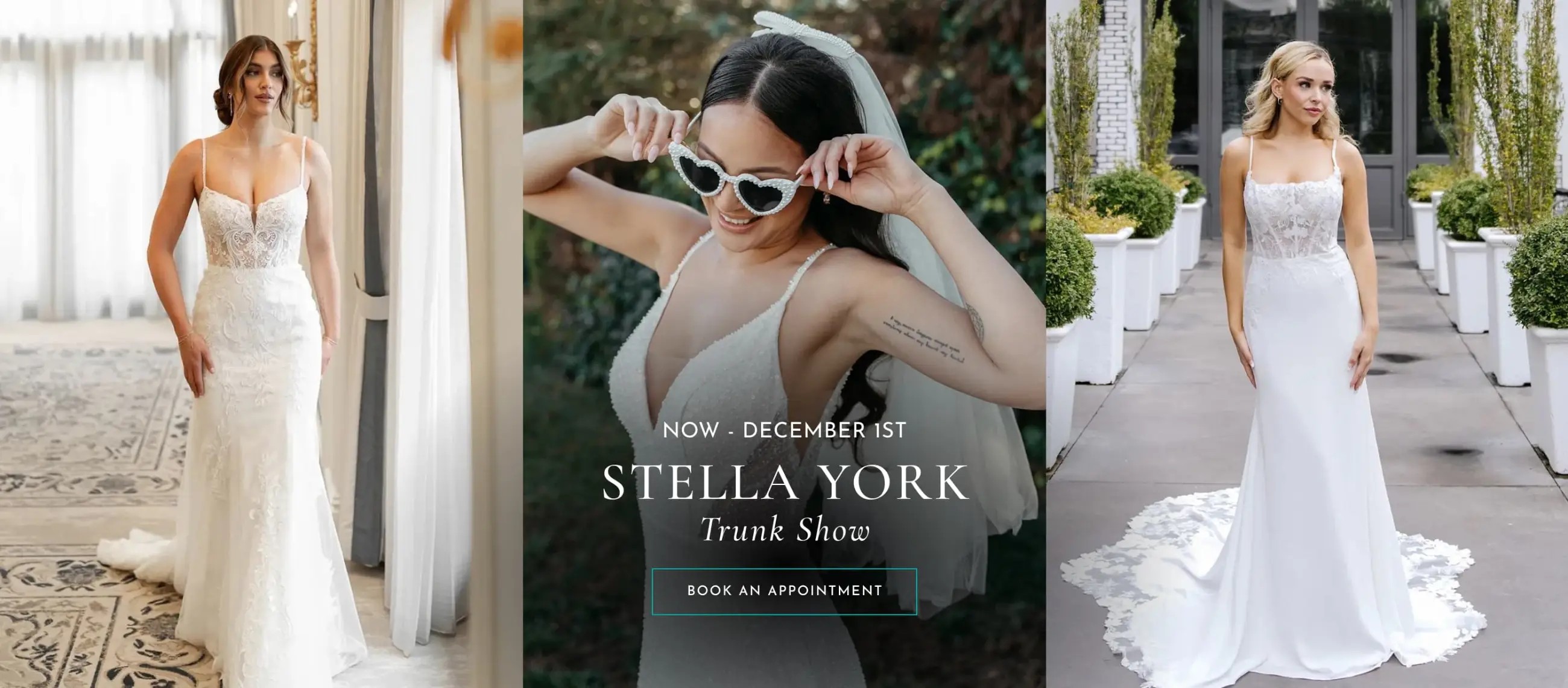 Stella York trunk show