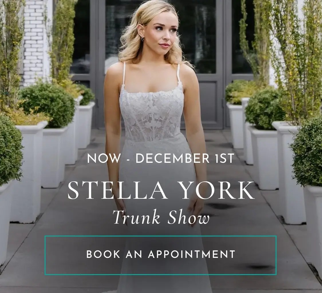 Stella York trunk show