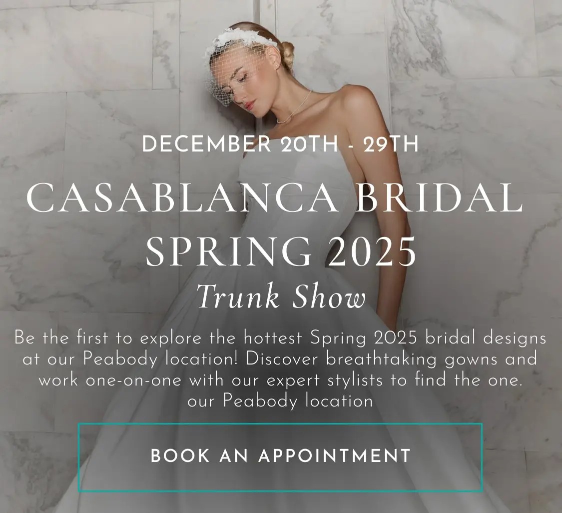 Casablanca trunk show at The Ultimate Prom and Bridal