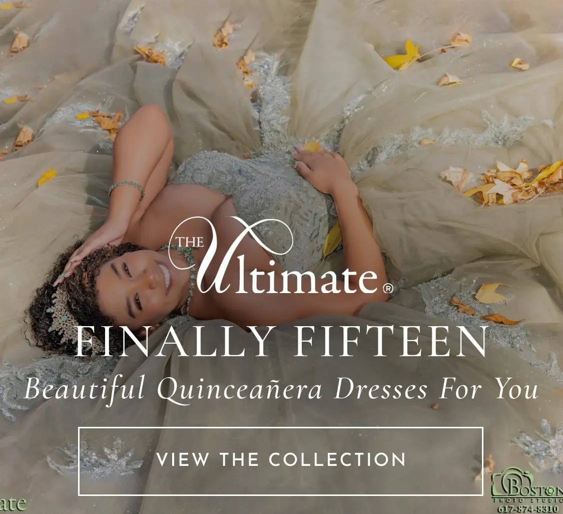 Quinceanera dresses at the Ultimate in Peabody, MA and Dedham