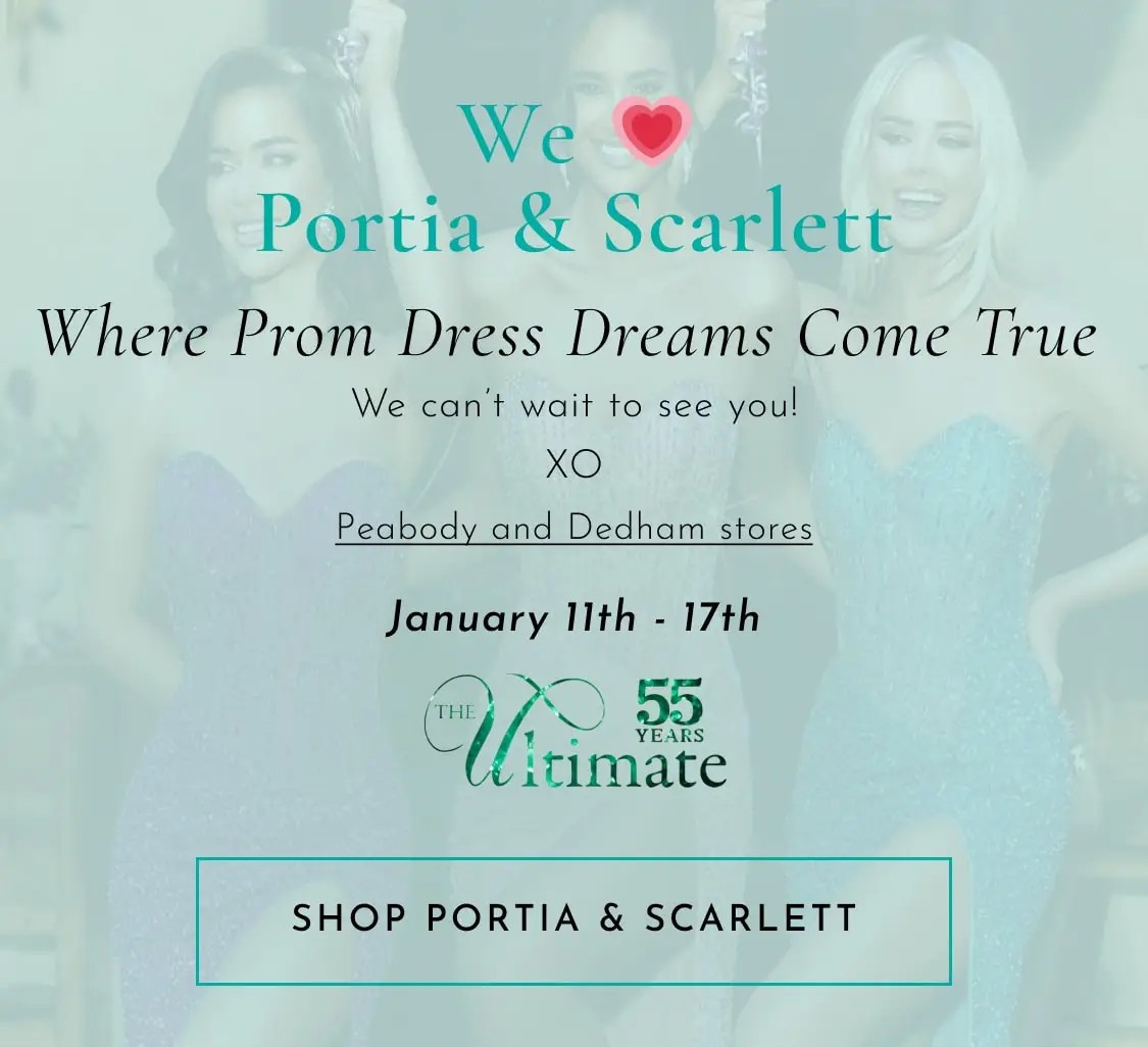 Portia & Scarlett prom dresses 2025 at The Ultimate Prom & Bridal