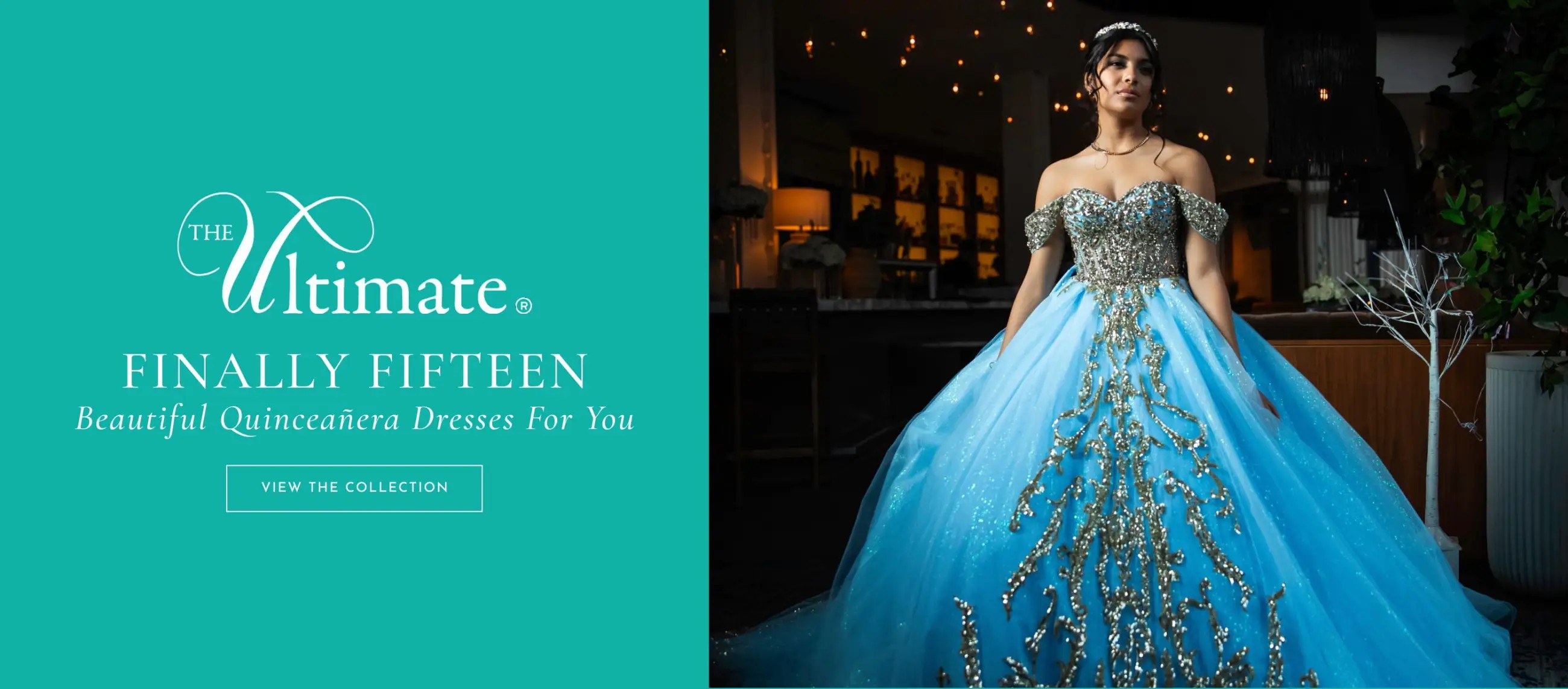 Quinceanera dresses at the Ultimate in Peabody, MA and Dedham