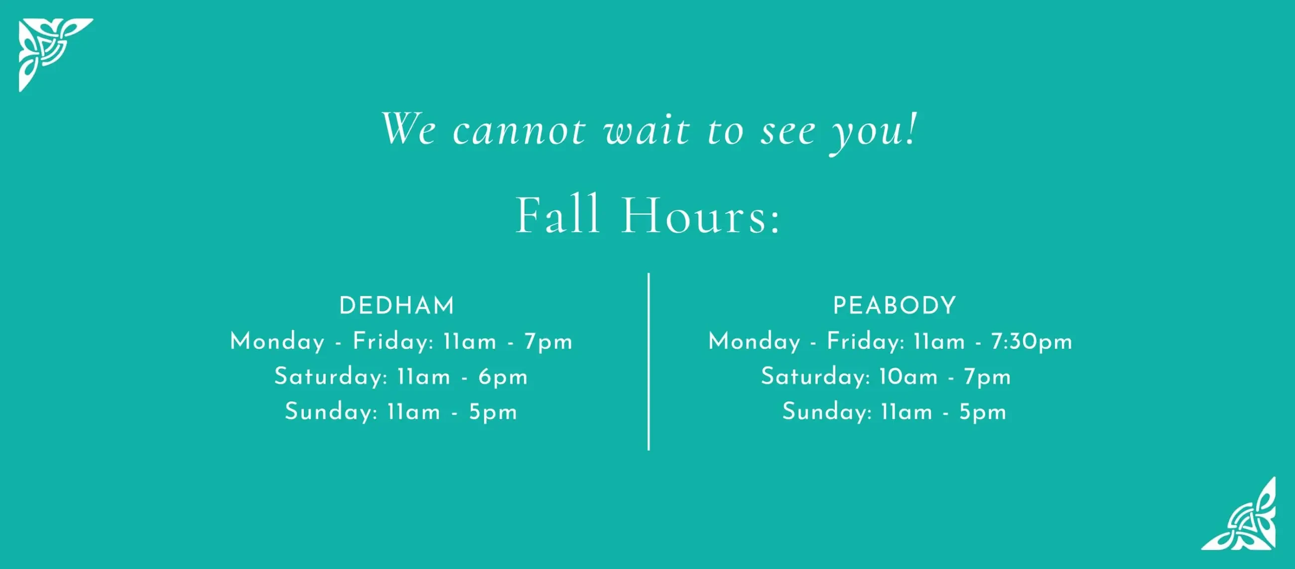 New fall hours at The Ultimate